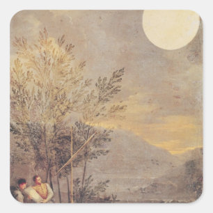 Adesivo Quadrado Observações astronômicas 2