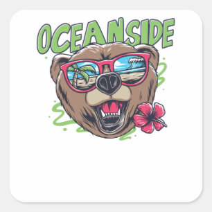 Adesivo Quadrado Oceanside