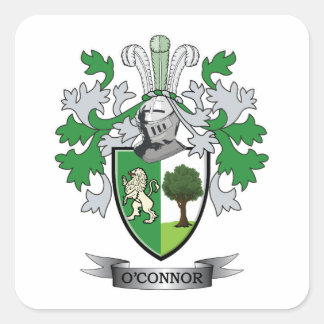 Adesivo Quadrado O'Connor Casaco de Armas
