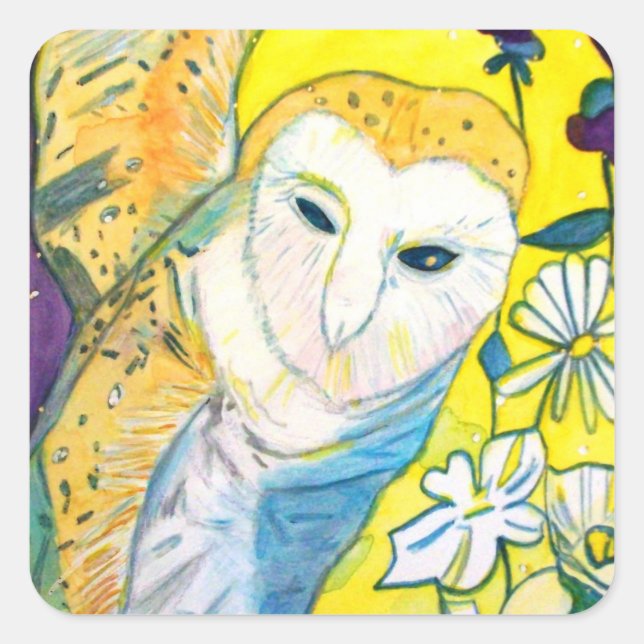 Adesivo Quadrado Octavius Stickers (Frente)