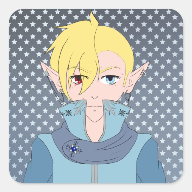 Adesivo Quadrado Ocular (Frente)