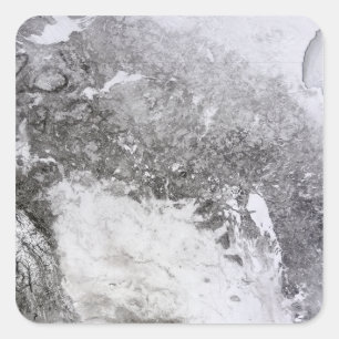 Adesivo Quadrado Oeste do Canadá