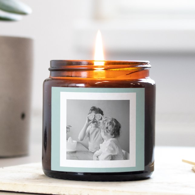 Adesivo Quadrado Oferta Simples E Amável De Foto Da Família Moderna (Criador carregado)