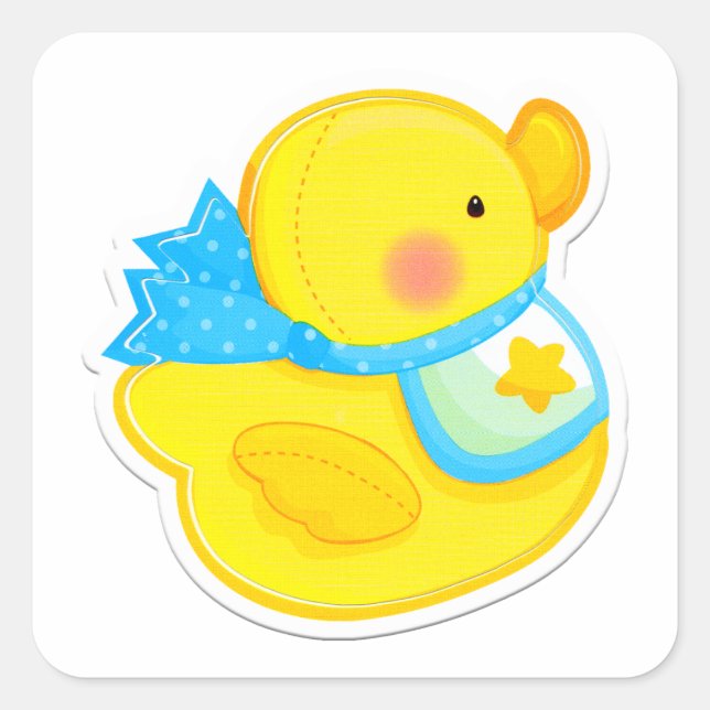 Adesivo Quadrado Oh Baby Sticker por SRF (Frente)