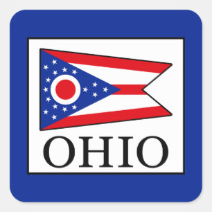 Adesivo Quadrado Ohio
