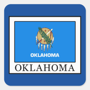 Adesivo Quadrado Oklahoma