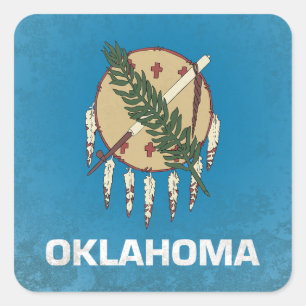 Adesivo Quadrado Oklahoma