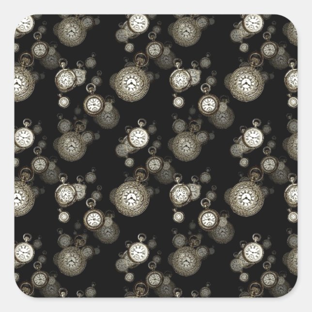 Adesivo Quadrado Olhar rostos impressão - acessório com estampas (Frente)