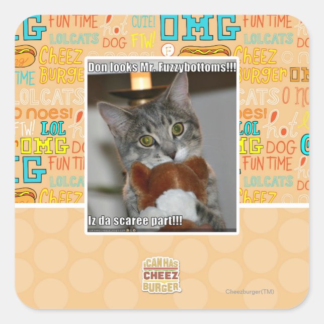 Adesivo Quadrado Olhares de Don (Frente)