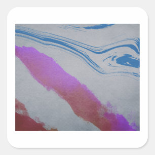 Adesivo Quadrado Olho Azul