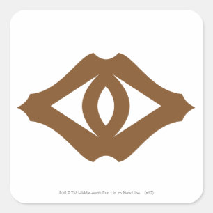 Adesivo Quadrado Olho de Sauron