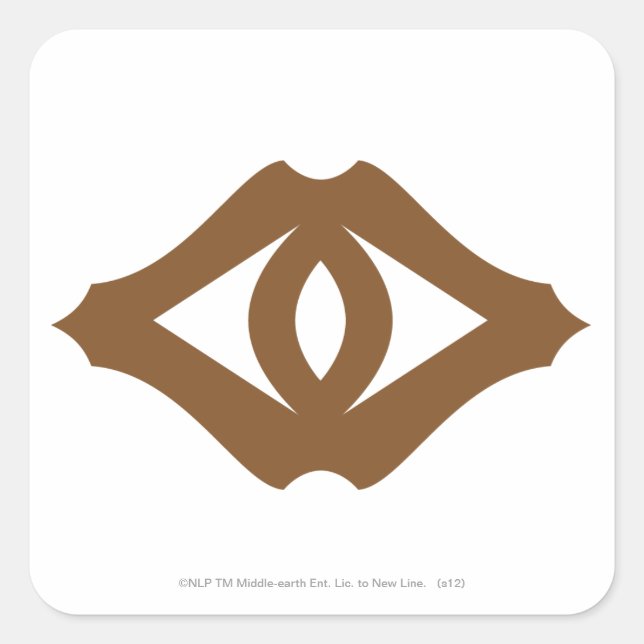 Adesivo Quadrado Olho de Sauron (Frente)