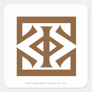 Adesivo Quadrado Olho de Sauron