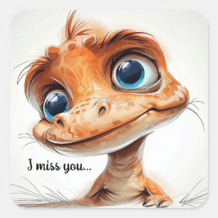 Adesivo Quadrado Olhos Inquisitivos