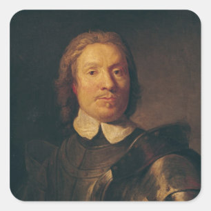 Adesivo Quadrado Oliver Cromwell