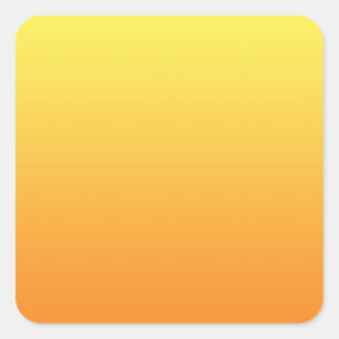 Adesivo Quadrado Ombro Amarelo e Laranja