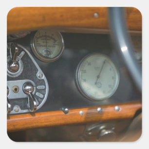 Adesivo Quadrado onça antiga 2