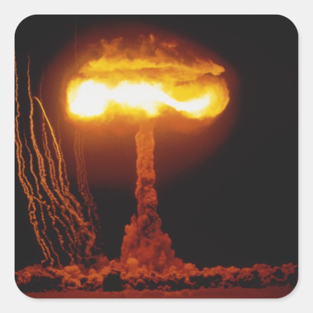 Adesivo Quadrado Operação do Botão de Disposição, Evento CLIMAX