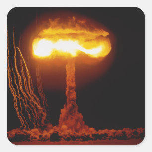 Adesivo Quadrado Operação do Botão de Disposição, Evento CLIMAX