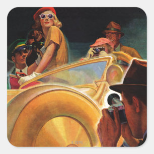 Adesivo Quadrado Oportunidade da foto