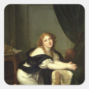 Adesivo Quadrado Oração da Manhã