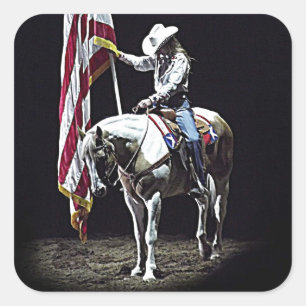 Adesivo Quadrado Orações de Stampede