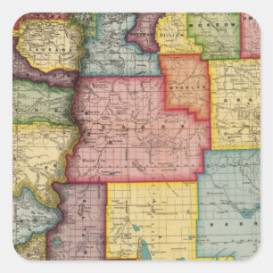 Adesivo Quadrado Oregon