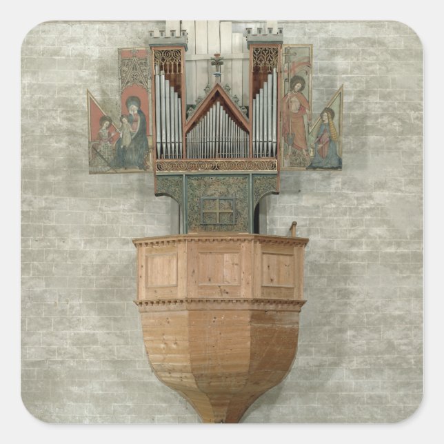 Adesivo Quadrado Organ, 1390 (Frente)