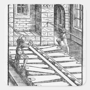 Adesivo Quadrado Organ Bellows e Blowers