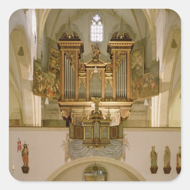 Adesivo Quadrado Organ, c.1618 (Frente)