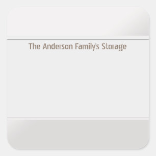 Adesivo Quadrado Organizar Rótulos Limpos Uma Prata Cor