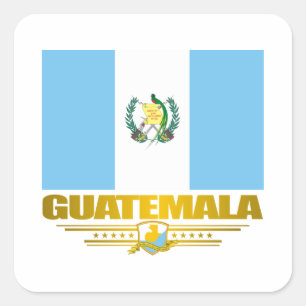 Adesivo Quadrado Orgulho da Guatemala