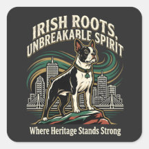 Orgulho da Herança Irlandesa do Boston Terrier