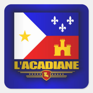 Adesivo Quadrado Orgulho de Acadiana