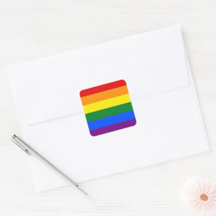 Adesivo Quadrado Orgulho LGBT