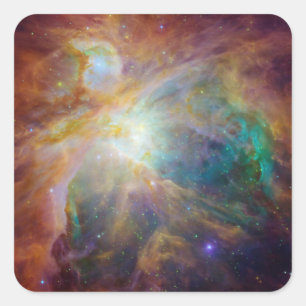 Adesivo Quadrado Orion Nebula Stars Composto