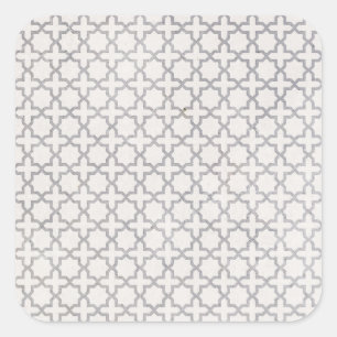 Adesivo Quadrado Ornamento Arabe Elegante