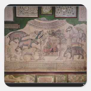 Adesivo Quadrado Orpheus que encanta os animais