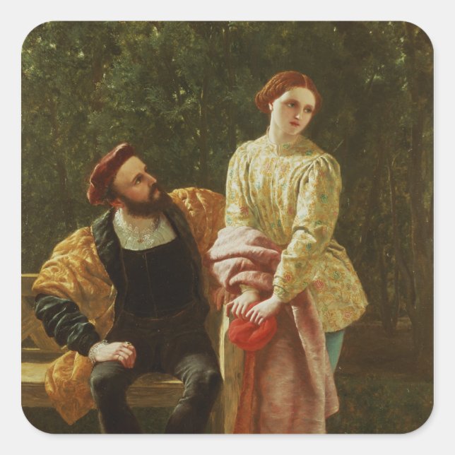 Adesivo Quadrado Orsino e Viola (Frente)