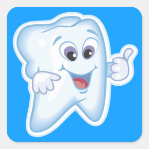Adesivo Quadrado Ortodontia Orthodontry do Orthodontist
