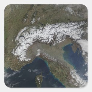 Adesivo Quadrado Os Alpes 3