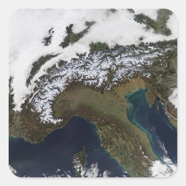 Adesivo Quadrado Os Alpes 4 (Frente)