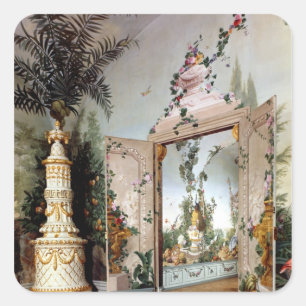 Adesivo Quadrado Os apartamentos de Bergl