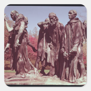 Adesivo Quadrado Os Burghers de Calais