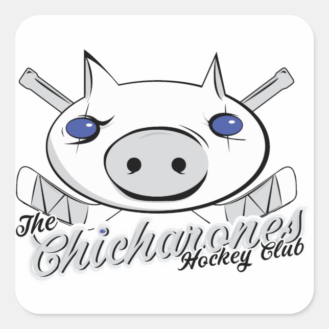 Adesivo Quadrado Os Chicharones (Frente)