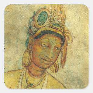 Adesivo Quadrado Os Damsels da nuvem