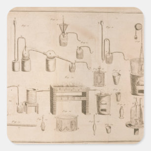Adesivo Quadrado Os Elementos da Química'