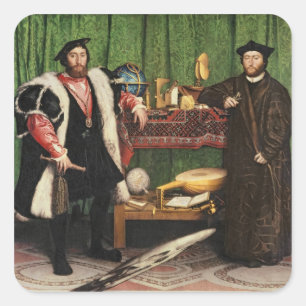 Adesivo Quadrado Os Embaixadores, 1533