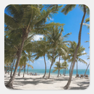 Adesivo Quadrado Os Moorings Resort, Maratona, Key West, 2