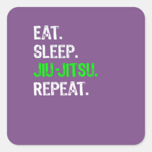 Adesivo Quadrado Os Muttahida Majlis-E-Amal engraçados & Jiu Jitsu